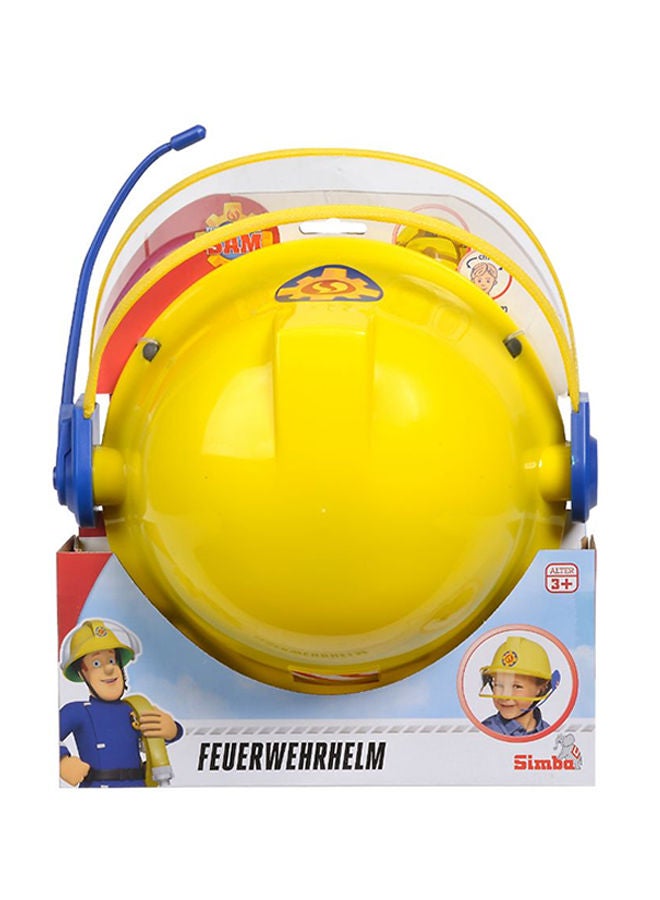 Simba Fireman Sam Plastic Helmet With Microphone 13x23.5x27.3cm - Image 2