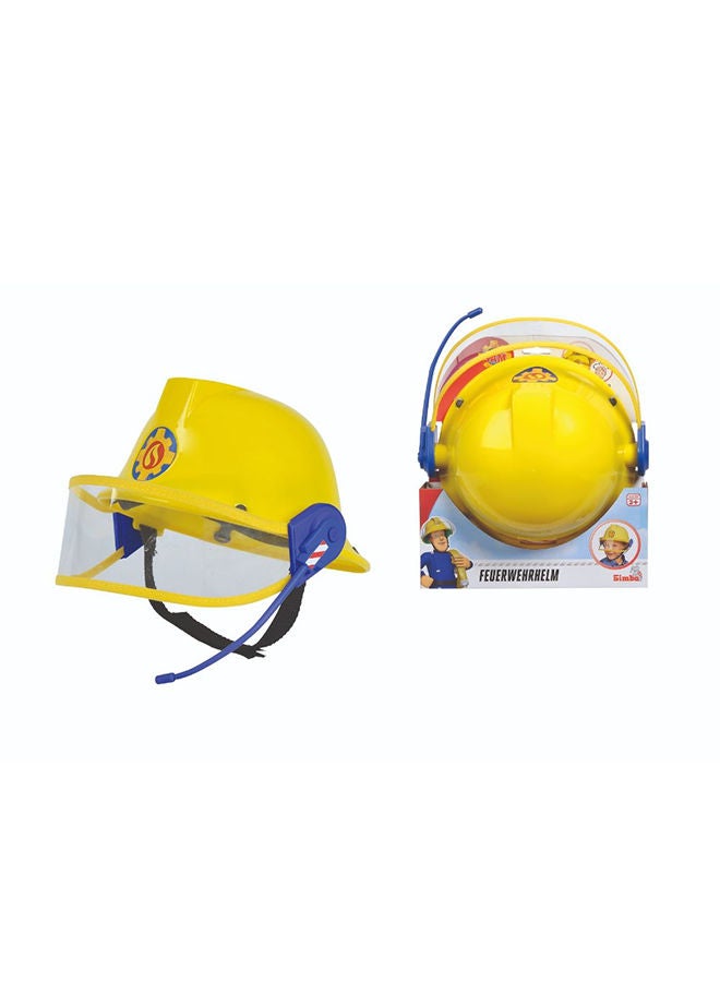 Simba Fireman Sam Plastic Helmet With Microphone 13x23.5x27.3cm - Image 3