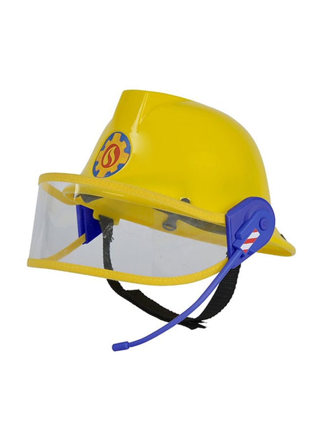 Simba Fireman Sam Plastic Helmet With Microphone 13x23.5x27.3cm - Image 4