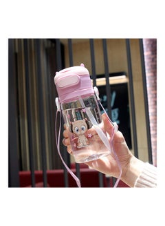 Generic Cat Leak Proof Water Bottle With Straw  - Image 1