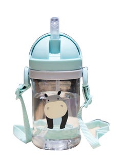 Generic Hippo Leak Proof Water Bottle With Straw  - Image 1