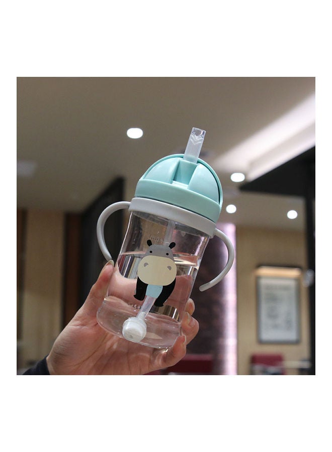 Generic - Hippo Leak Proof Water Bottle With Straw - Image 1