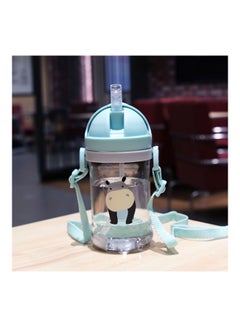 Generic Hippo Leak Proof Water Bottle With Straw  - Image 3