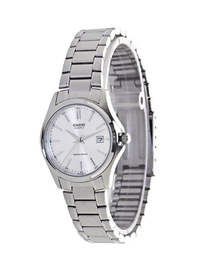 CASIO Men's Enticer Analog Watch LTP-1183A-7ADF - 29 mm - Silver - Image 1