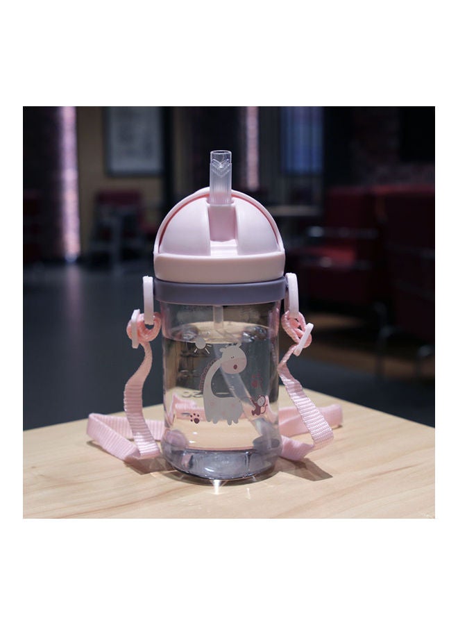 Generic - Giraffe Leak Proof Water Bottle With Straw - Image 1