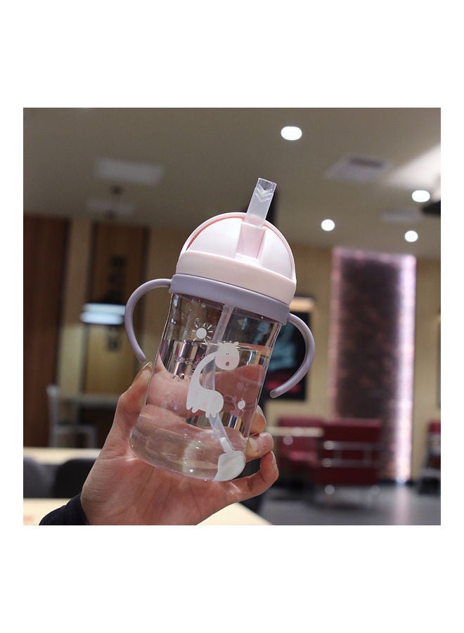 Generic - Giraffe Leak Proof Water Bottle With Straw - Image 1