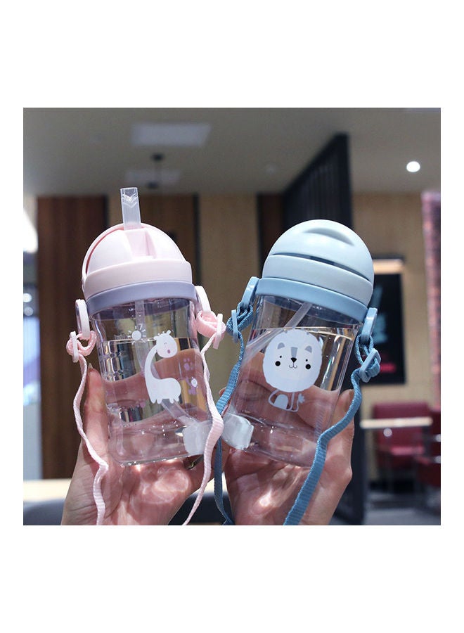 Generic - Giraffe Leak Proof Water Bottle With Straw - Image 1