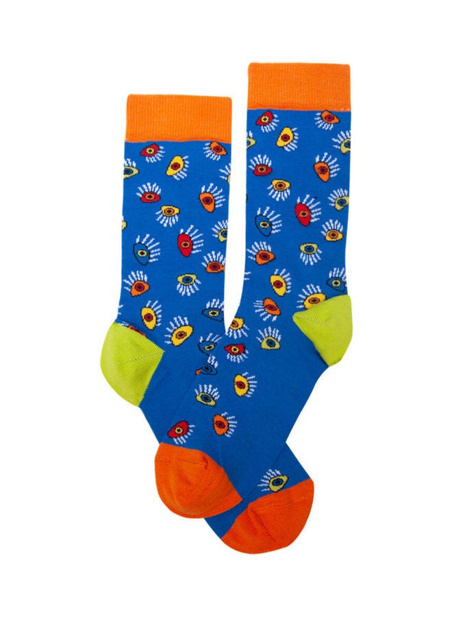 Biggdesign 3 Pair Of Printed Socks Multicolour - Image 3