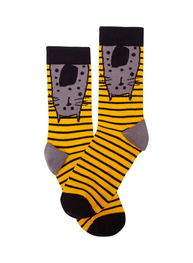 Biggdesign 3 Pair Of Printed Socks Multicolour - Image 4