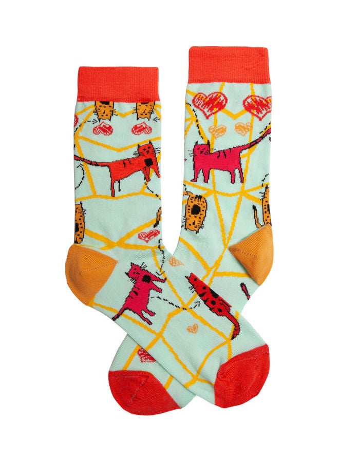 Biggdesign 3 Pair Of Printed Socks Multicolour  - Image 3