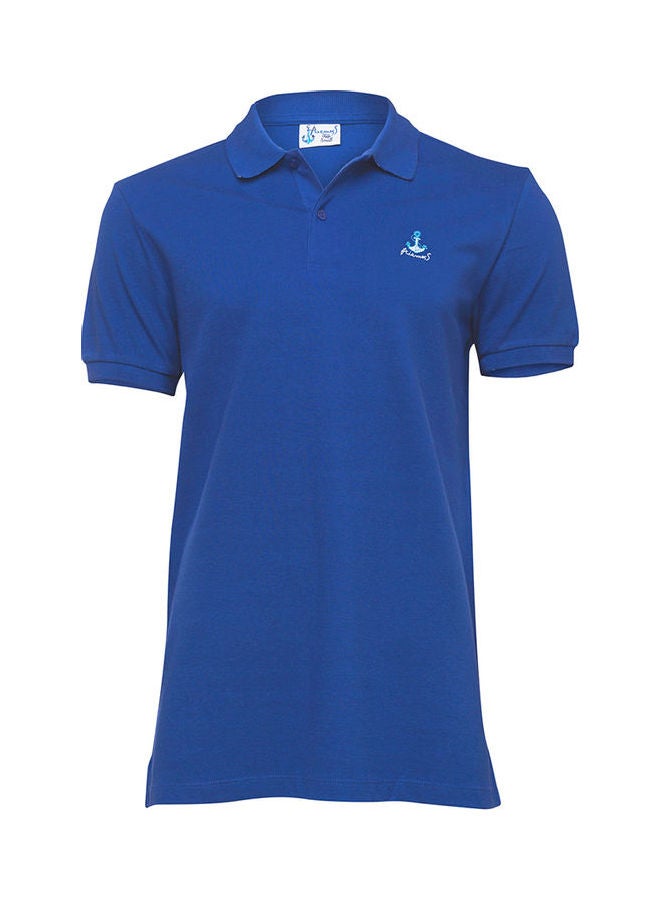 Biggdesign Casual Comfortable Polo Blue - Image 1