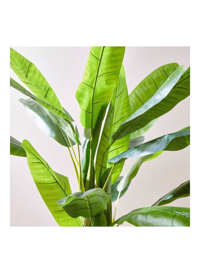3-Trunk Banana Artificial Tree Green