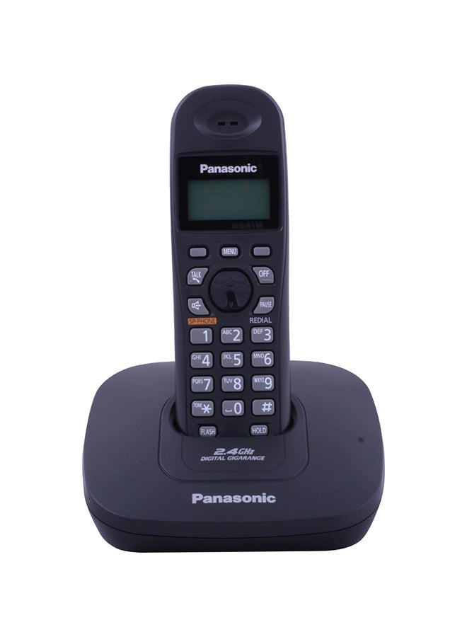 Panasonic Cordless Telephone Black/Grey - Image 3