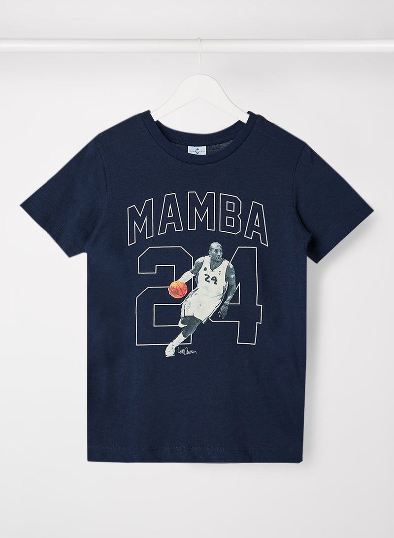 Kids/Teen Kobe Bryant Mamba T-Shirt Navy