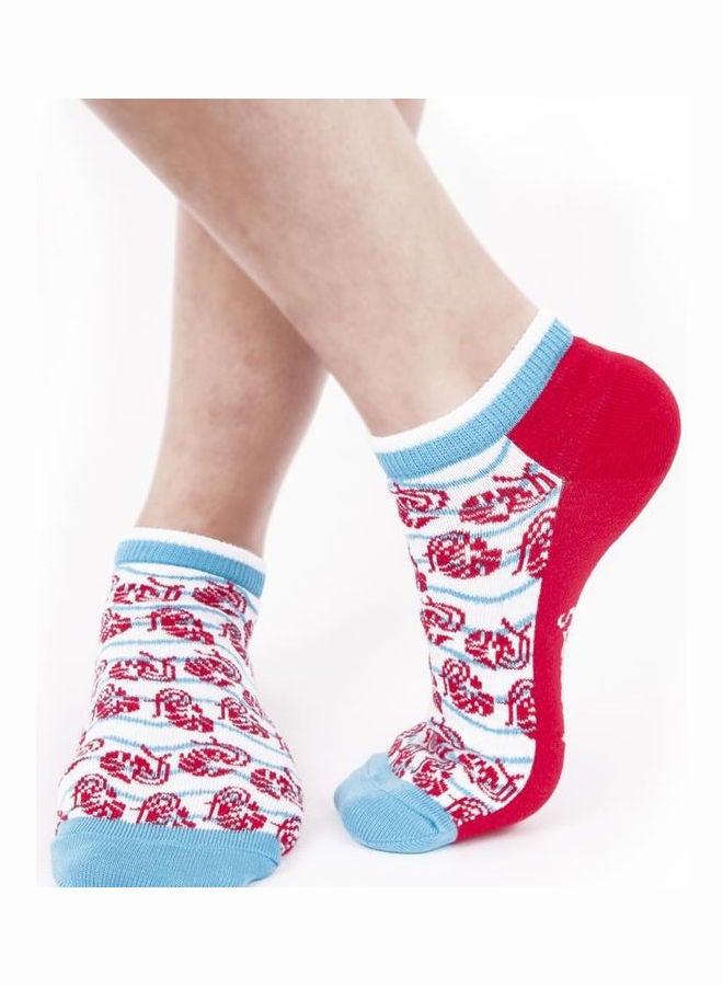 Biggdesign 3 Pair Of Printed Socks Multicolour  - Image 2
