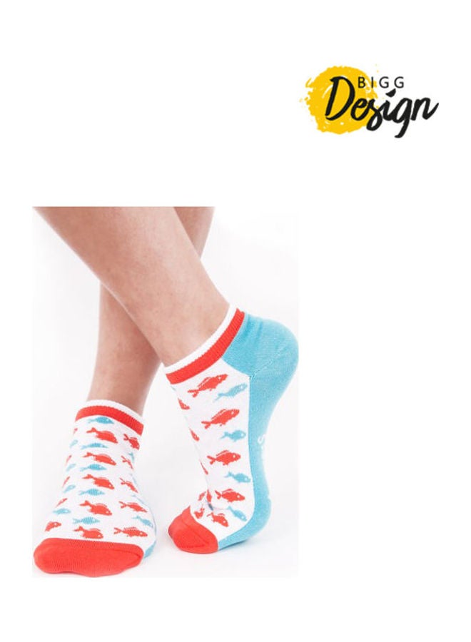 Biggdesign 3 Pair Of Printed Socks Multicolour  - Image 4