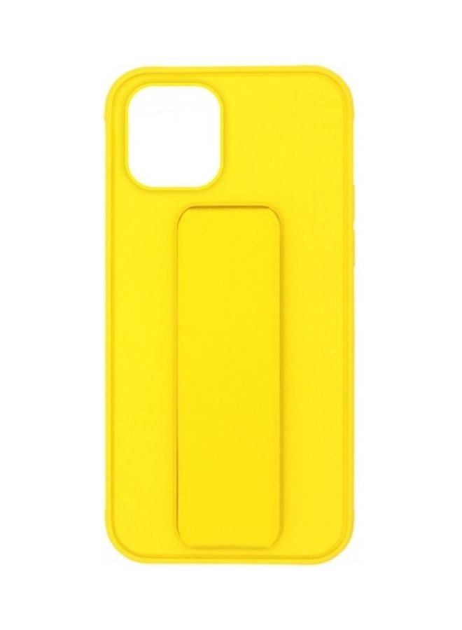 MARGOUN Protective Case Cover With Finger Grip Stand For iPhone  11 Pro Max Yellow - Image 3