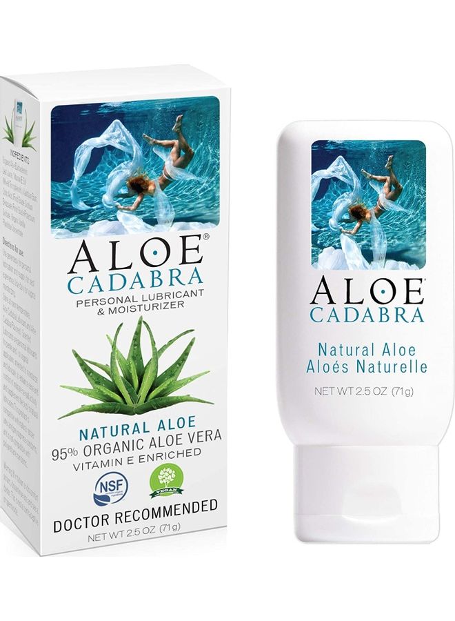 Aloe Cadabra Natural Aloe Personal Lubricant & Moisturizer  - Image 1