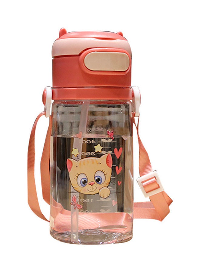 Generic - Cat Leak Proof Water Bottle With Straw - Image 1