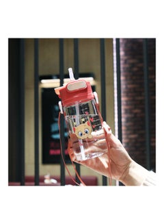 Generic Cat Leak Proof Water Bottle With Straw  - Image 2