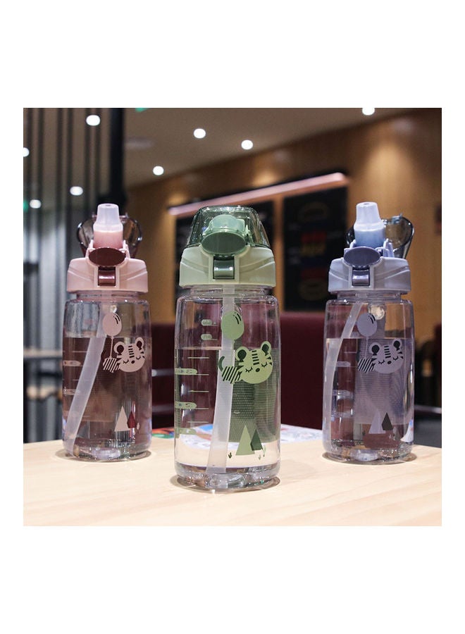 Tiger Leak Proof Water Bottle With Straw  - Image 3