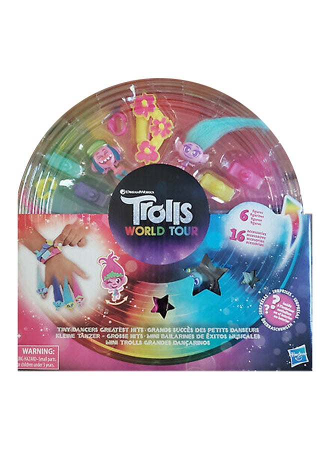 Trolls 22-Piece Tiny Dancers Set 23 x 23 x 4cm - Image 2