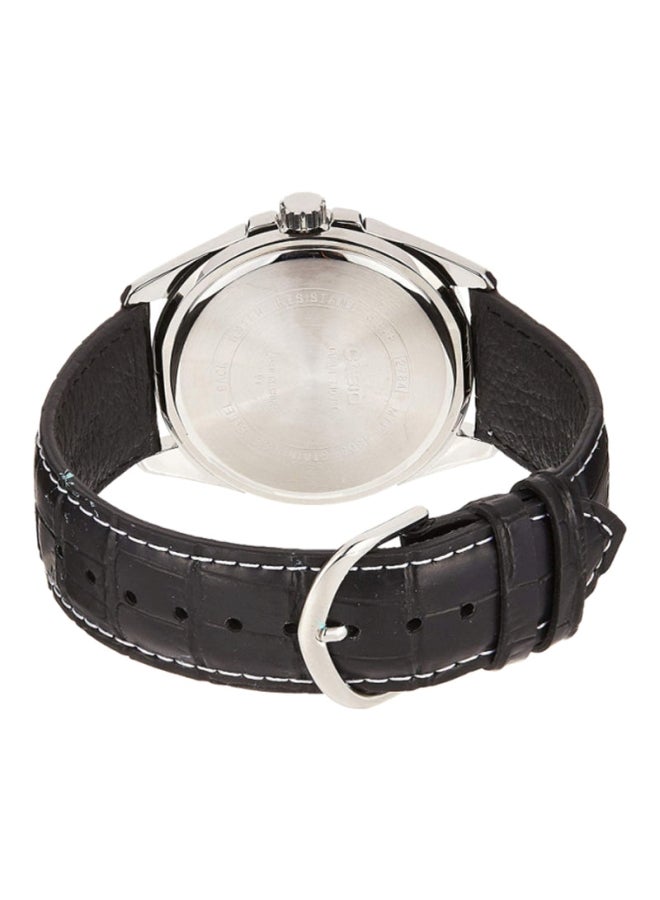CASIO Water Resistant Leather Analog Watch Set MTP/LTP-1308L-1A - Image 3