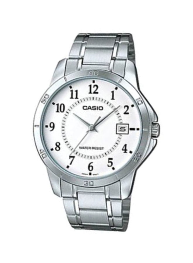 CASIO 2-Piece Stainless Steel Analog Watch Set BUNDLE MTP-V004D-7B + LTP-V004D-7B  - Image 2
