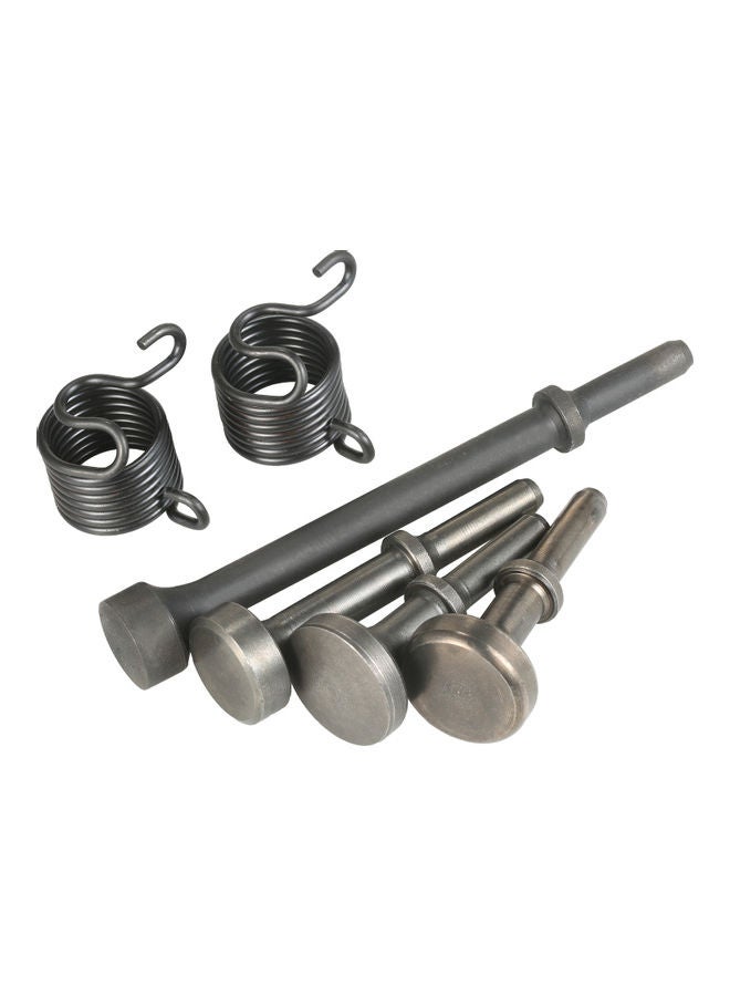 KKmoon 6-Piece Pneumatic Air Hammer Bit Dark Grey - Image 1