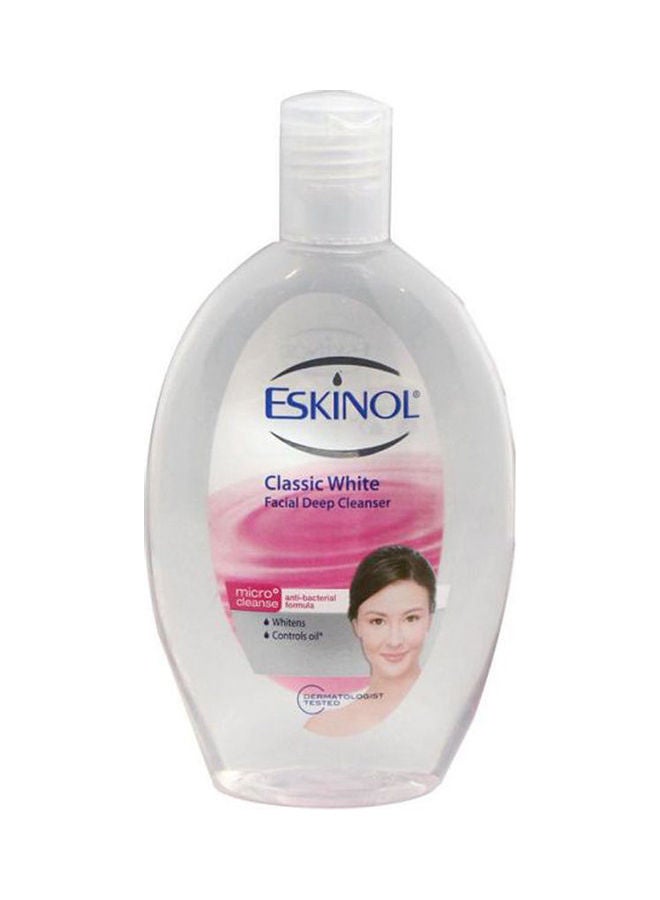 Eskinol Whitening Facial Deep Cleanser White 225ml