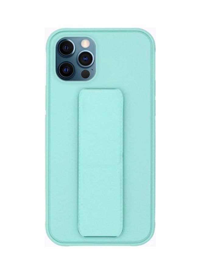 MARGOUN Protective Case Cover with Finger Grip Stand for Apple iPhone 12 Pro Max Green - Image 1