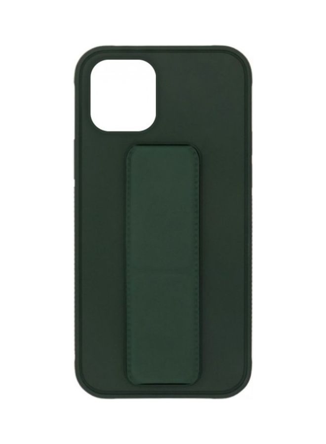 MARGOUN Protective Case Cover with Finger Grip Stand for Apple iPhone 12 Mini Green - Image 2