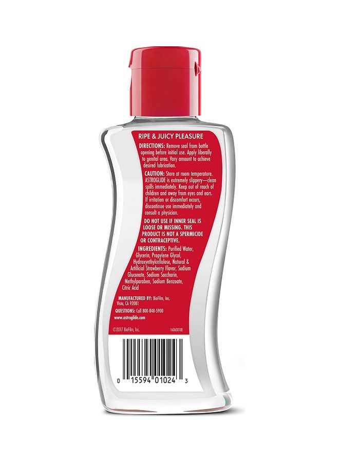 ASTROGLIDE Water Based Lubricant-Strawberry Liquid  - Image 3