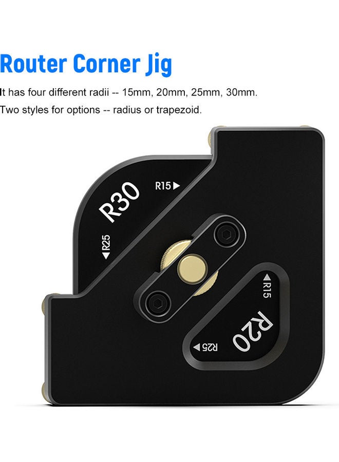 KKmoon Router Corner Jig Black - Image 4