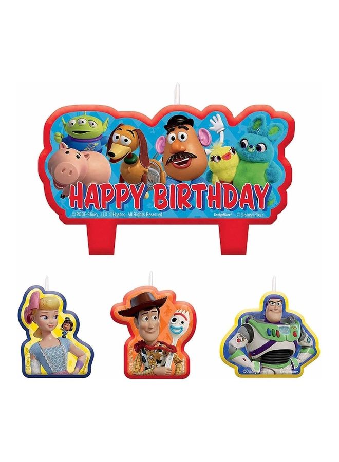 أمسكان مجموعة شموع عيد الميلاد Toy Story 4