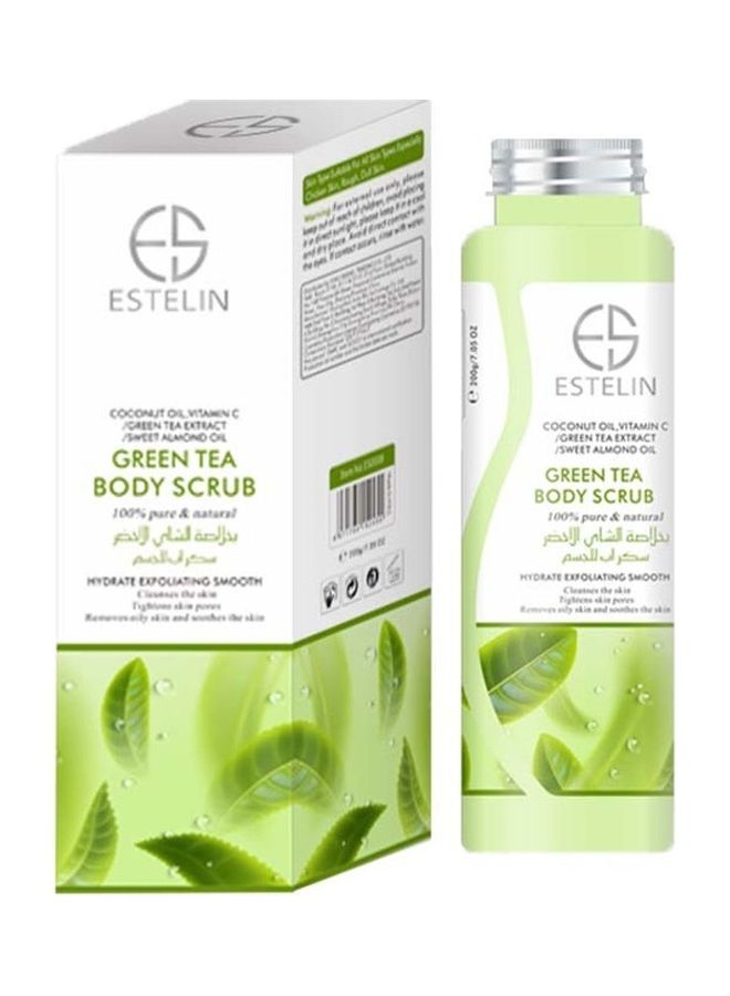 ESTELIN - Green Tea Body Scrub Green 100ml - Image 1