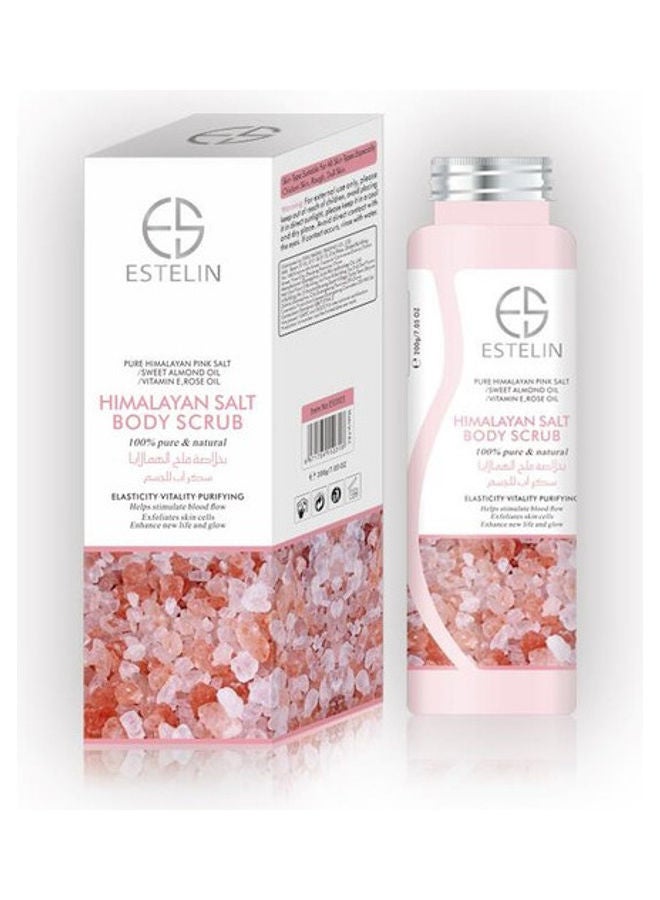 ESTELIN Himalayan Salt Body Scrub Pink 200grams - Image 1