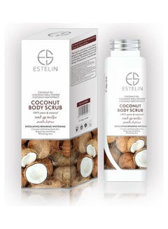 ESTELIN Coconut Body Scrub White 200grams  - Image 1