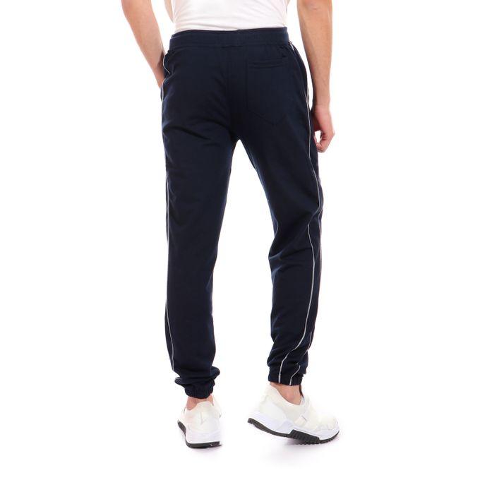 Caesar - Detailed Casual Sweatpants With 2 Line Blue - Image 1