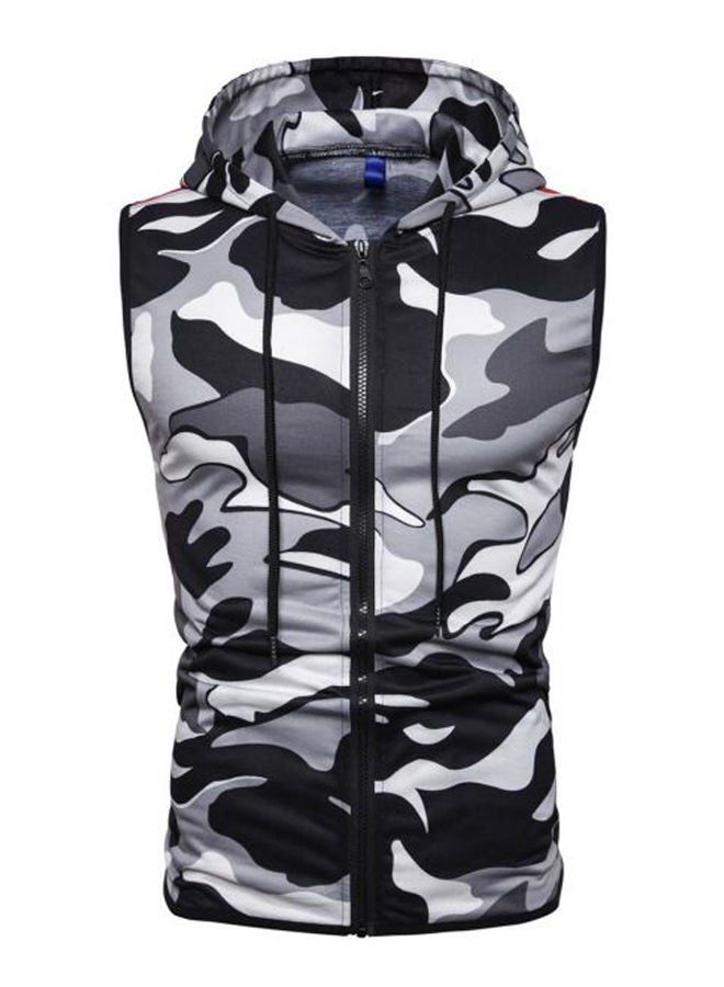 Round Neck Fashion Vest For Men Multicolour
