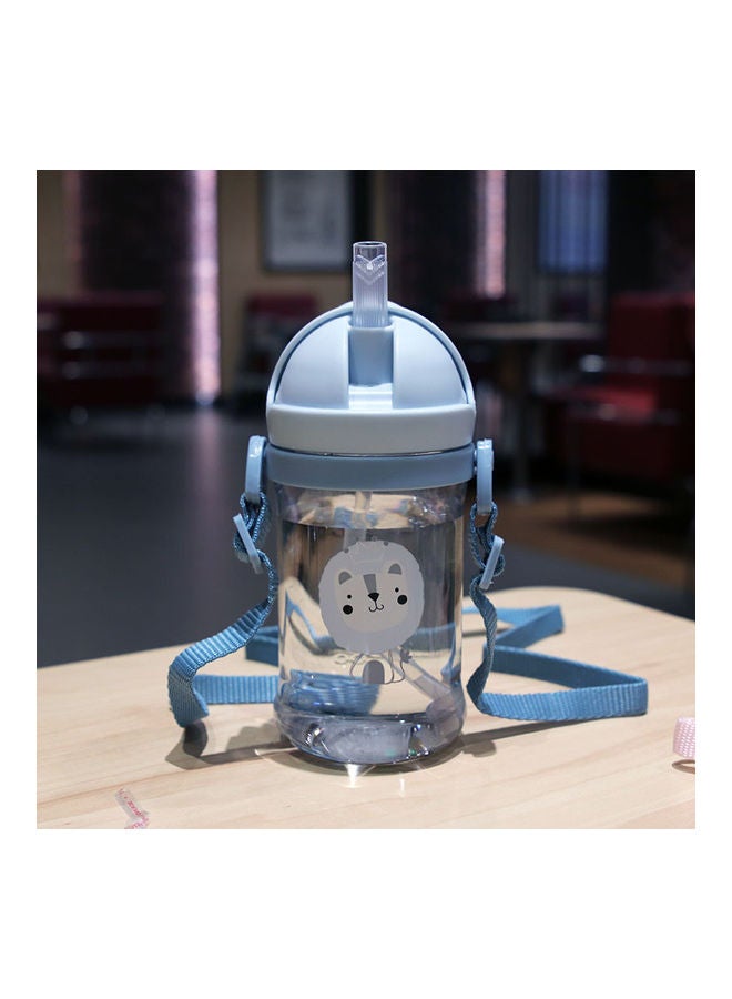 Lion Leak Proof Water Bottle With Straw  - Image 1
