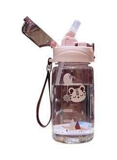 Generic Tiger Leak Proof Water Bottle With Straw  - Image 1