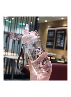 Generic Tiger Leak Proof Water Bottle With Straw  - Image 2