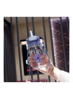Generic Bear Leak Proof Water Bottle With Straw  - Image 1
