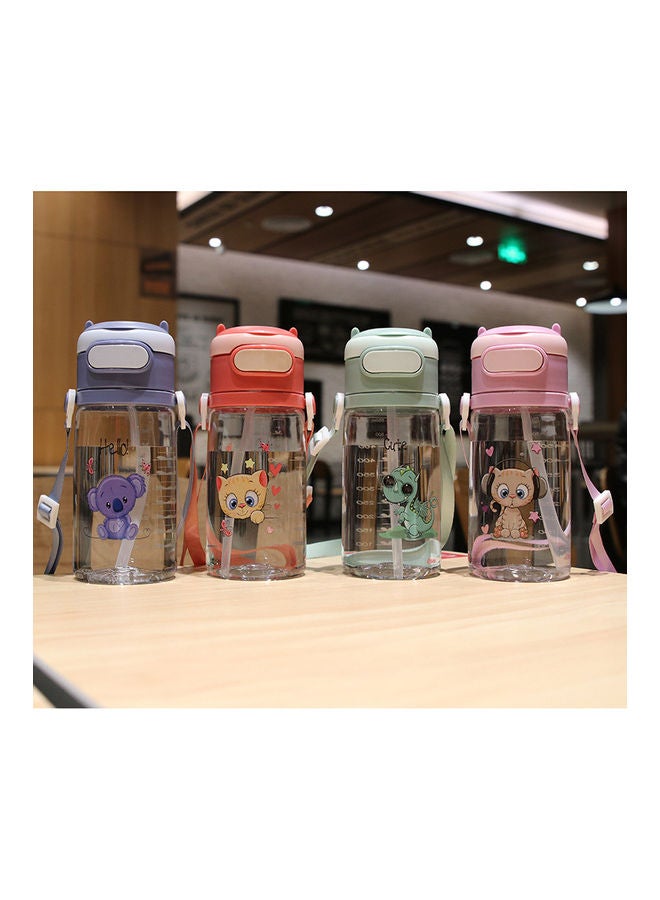 Generic - Bear Leak Proof Water Bottle With Straw - Image 1