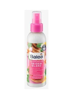Balea Spray Care Silk Gloss 5In1 - Cares For Dull Hair Tames Unruly Hair Gives A Silky Shine Pink 150ml  - Image 1