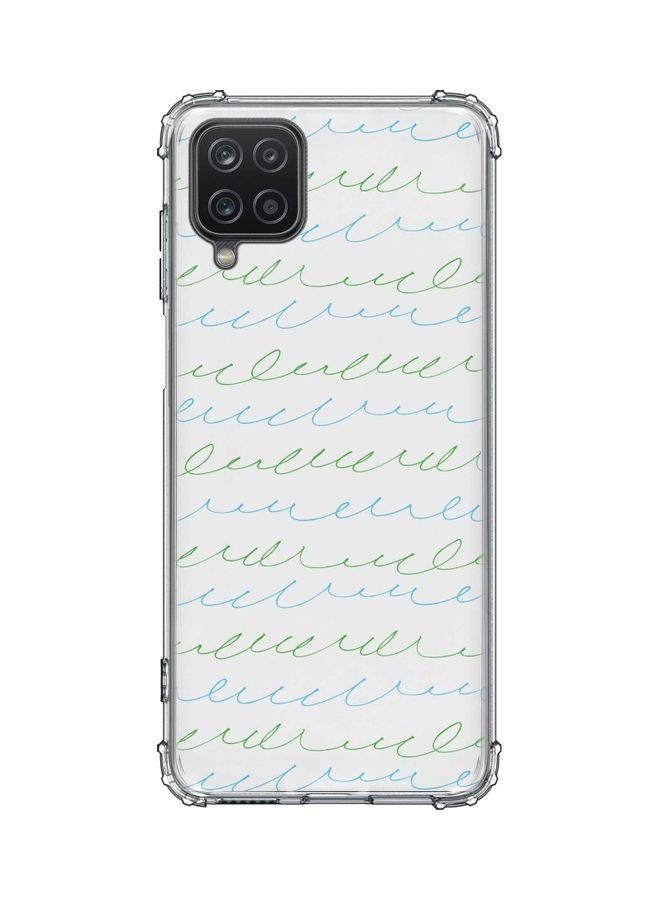 Protective Case Cover For Samsung Galaxy A12 Cursive Story