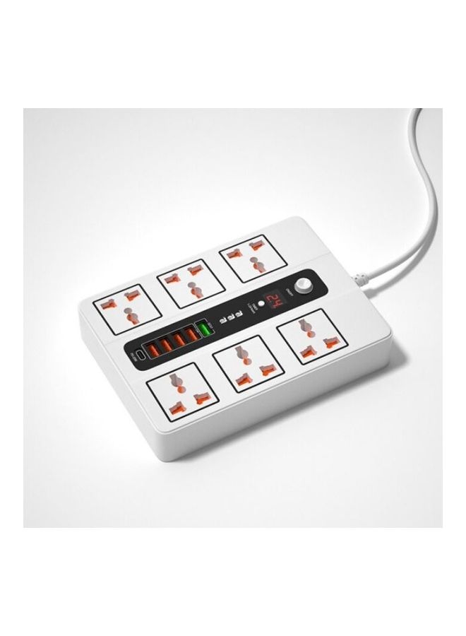 بيلكينج لوحة تمديد لمقابس الطاقة أبيض - Image 4