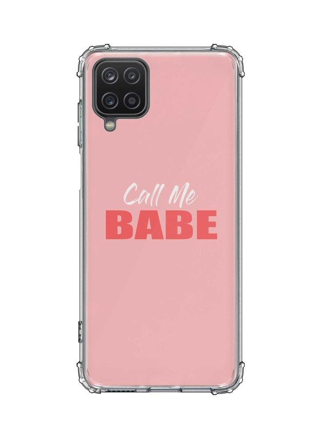 Protective Case Cover For Samsung Galaxy A12 Call Me Babe