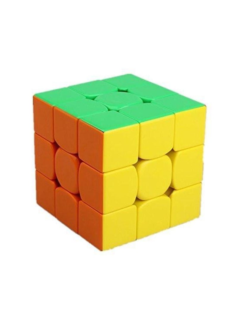 مكعب روبيك سريع - متعدد الألوان مقاس 3×3×3 سم